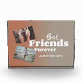 モダン最高の友達 フォトブロック (正面)