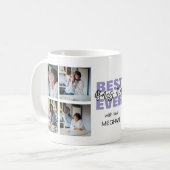 モダン最高の常に母にボーナス |写真のコラージュ コーヒーマグカップ (正面左)