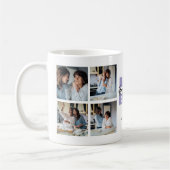 モダン最高の常に母にボーナス |写真のコラージュ コーヒーマグカップ (左)