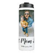 モダン最高の母さんが母さんへのコラージュ贈り物 タンブラー (正面)