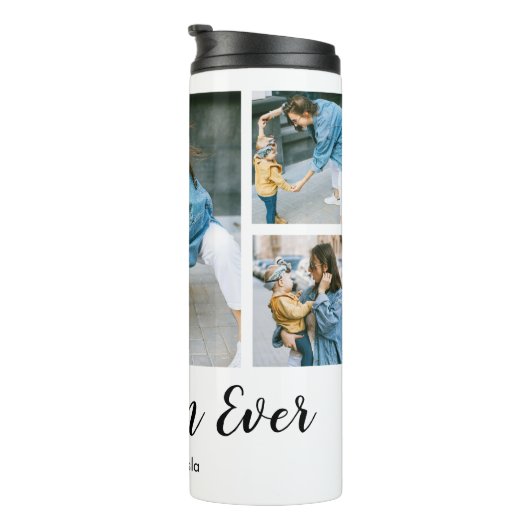 モダン最高の母さんが母さんへのコラージュ贈り物 タンブラー (回転右)