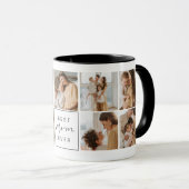 モダン最高の母の写真カスタムコーヒー マグカップ (正面右)