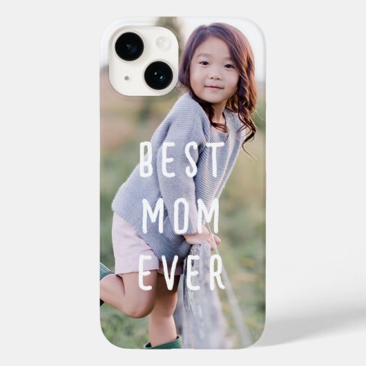 モダン最高の母の日の写真 Case-Mate iPhoneケース (裏面)