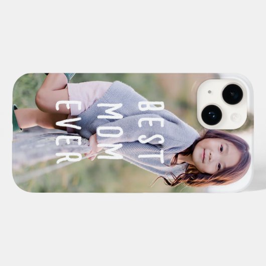 モダン最高の母の日の写真 Case-Mate iPhoneケース (裏面 (横))