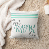 モダン最高の母の日の脚本 クッション (ブランケット)