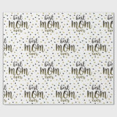モダン最高の母 ラッピングペーパー (フラット)