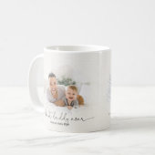 モダン最高のDaddy Everスクリプト引用文名Year コーヒーマグカップ (正面左)