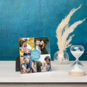 モダン最高のDaddy Ever 4 Photo Collage フォトプラーク (インサイチュ)