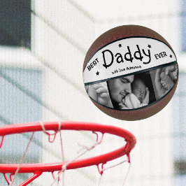 モダン最高のDaddy Ever Photo Collage Basketball バスケットボール