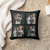モダン最高のEver Bonusパパ |写真のコラージュ クッション (ブランケット)