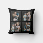 モダン最高のEver Bonusパパ |写真のコラージュ クッション (正面)