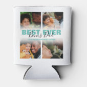 モダン最高のEver Bonusパパ |写真のコラージュ 缶クーラー (正面)