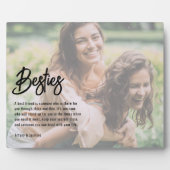 モダン最高のFriend Besties写真 フォトプラーク (正面)