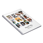 モダン最高のFriend BFF 12フォトコラージュBesties ノートブック (右側)