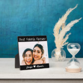 モダン最高のFriend Foreverカスタム写真と名前 フォトプラーク (インサイチュ)