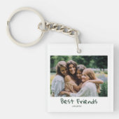 モダン最高のFriends写真アクリルキーチェーン キーホルダー (正面)