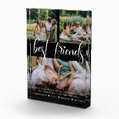 モダン最高のFriends 3 Photo Collage & カスタム文字 フォトブロック (右)