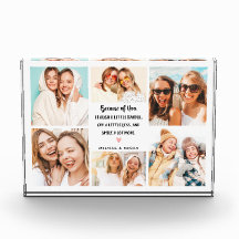 モダン最高のFriends 6 Photo Collage Block