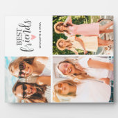 モダン最高のFriends Besties写真コラージュのプラーク フォトプラーク (正面)