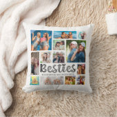 モダン最高のFRIENDS BESTIES 13 Photo Collage クッション (ブランケット)