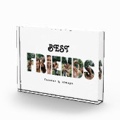 モダン最高のFriends Collage写真ギフトfor Friends フォトブロック (右)
