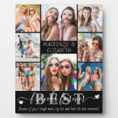 モダン最高のFRIENDS FOREVERことわざ8 Photo フォトプラーク (正面)