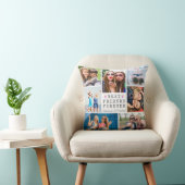 モダン最高のFRIENDS FOREVERフォトコラージュ白 クッション (椅子)