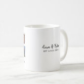 モダン最高のFriends Forever 6フォトコラージュ投げ コーヒーマグカップ (正面右)