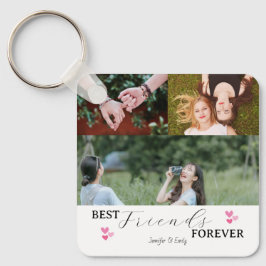 モダン最高のFriends Forever Keychain - 6写真 キーホルダー