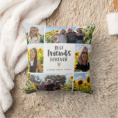 モダン最高のFriends Forever Photo Collage クッション (ブランケット)