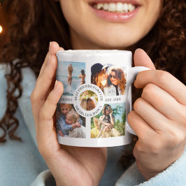 モダン最高のFriends Forever Photo Collage |ベスティー コーヒーマグカップ