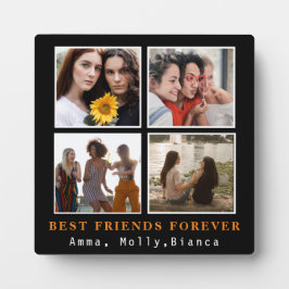 モダン最高のFriends Forever Photo Collage |ベスティー フォトプラーク