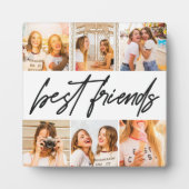 モダン最高のFriends Photo Collage Platue フォトプラーク (正面)