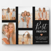 モダン最高のFriends Photo Grid Keepsake Gift フォトプラーク (正面)