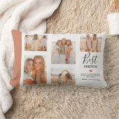モダン最高のFriends Photo Grid Keepsake Gift ランバークッション (ブランケット)