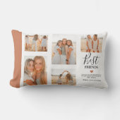 モダン最高のFriends Photo Grid Keepsake Gift ランバークッション (正面)