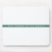 モダン最高のMommy Photo Collage マウスパッド (正面)