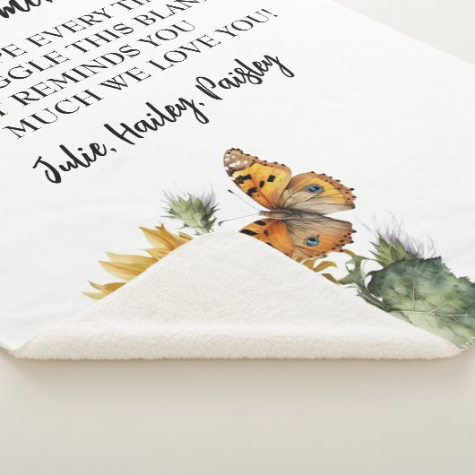 モダン最高のNana Ever孫がフローラに名前を付ける シェルパブランケット (3/4)