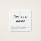 モダン服つるラベル (正面)