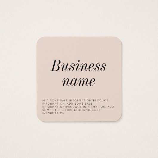 モダン服つるラベル (裏面)