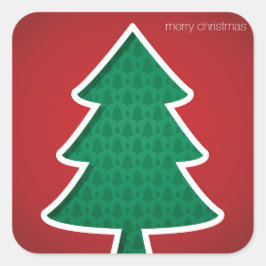 モダン木を切る スクエアシール