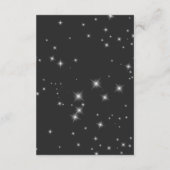 モダン木炭ブラックウィンタースパークル詳細 エンクロージャーカード (裏面)