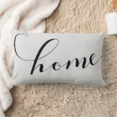 モダン木目枕 ランバークッション (ブランケット)