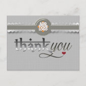 モダン東洋ラブフュージョン感謝ポストカード ポストカード (正面)