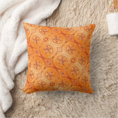 モダン枕、レトロオレンジ枕 クッション (ブランケット)