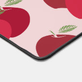 モダン果実インスパイアApple Pattern Desk Mat デスクマット (コーナー)
