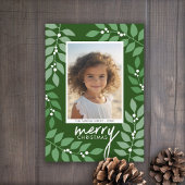 モダン果実eucalyptus branches - photo olive シーズンカード