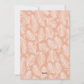 モダン枝メリー – 書道 – 縦写真 シーズンカード (裏面)