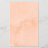 モダン桃の水色メイクアップ チラシ (裏面)