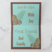 モダン梅 カード (内部)